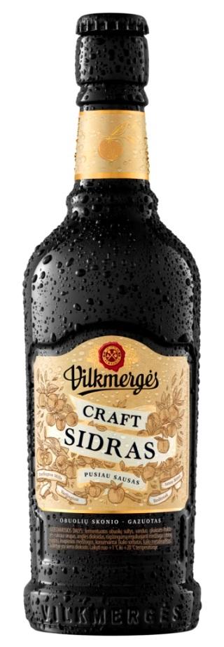 Prekės ženklas: Vilkmergės CRAFT SIDRAS PUSIAU SAUSAS